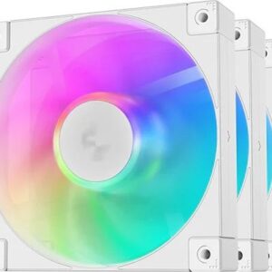 Wentylator Deepcool FD12 ARGB WH 3-pack biały (R-FD12-WHAPN3-G)