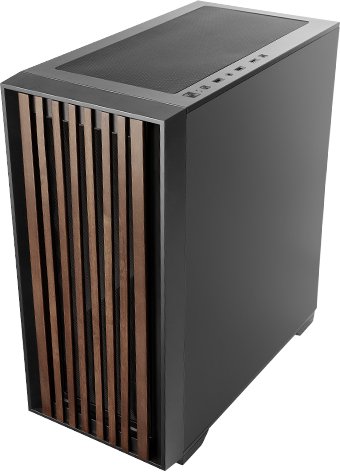 Obudowa Mars Gaming Mars Gaming MCWOOD Computer ATX Case with wooden slats / Tempered Clear Glass