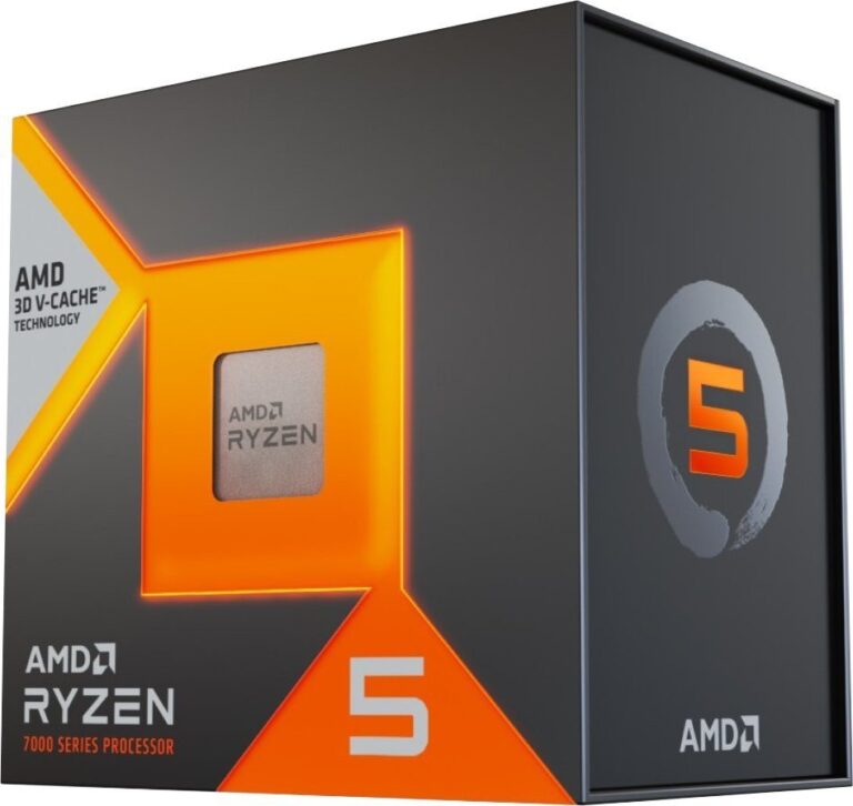 Procesor AMD Ryzen 5 7500X3D, 4 GHz, 96 MB, BOX (100-100001904WOF)