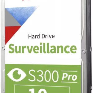 Dysk Toshiba S300 Pro Surveillance 10TB 3.5" SATA III (MD10ADA10TV)