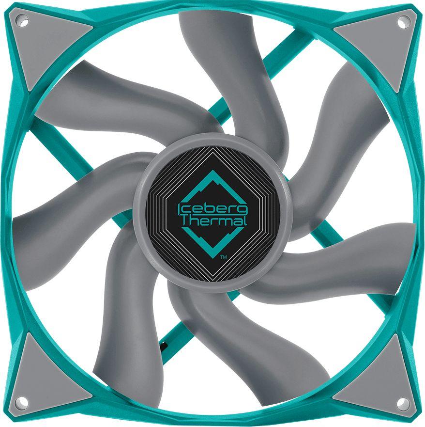 Wentylator Iceberg IceGALE Xtra 140 mm Turkusowy (ICEGALE14D-A0A)