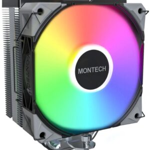 Chłodzenie CPU Montech NX400 ARGB Czarny (NX400 BLACK ARGB)