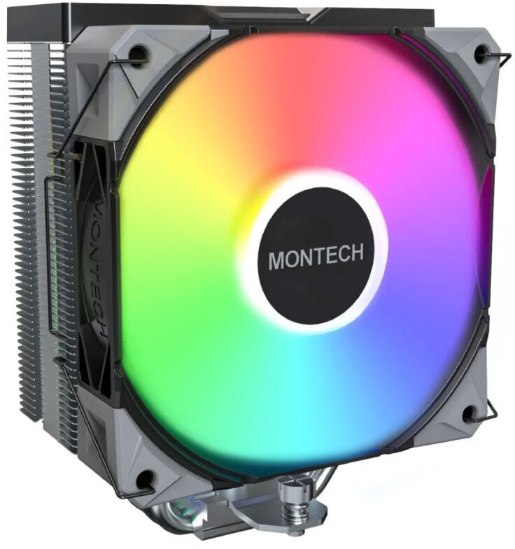 Chłodzenie CPU Montech NX400 ARGB Czarny (NX400 BLACK ARGB)