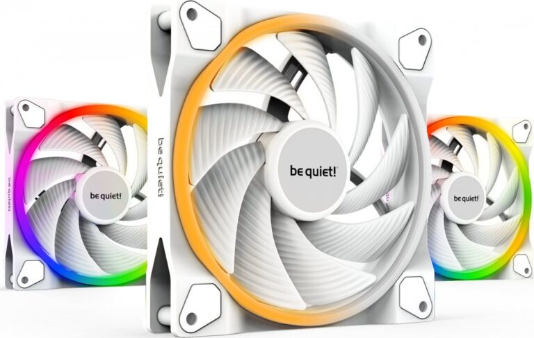 Wentylator be quiet! Light Wings White 140mm PWM high-speed 3-pack (BL103)