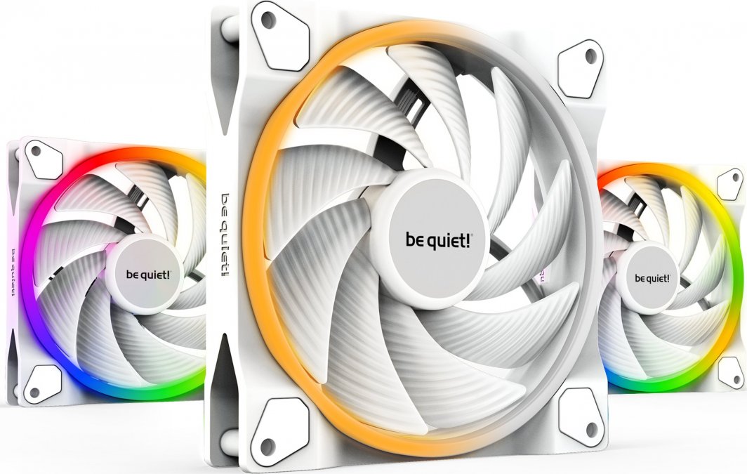 Wentylator be quiet! Light Wings White 140mm PWM high-speed 3-pack (BL103)