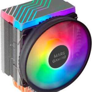Chłodzenie CPU Mars Gaming Mars Gaming MCPU44 CPU Cooler Dual ARGB / 160W