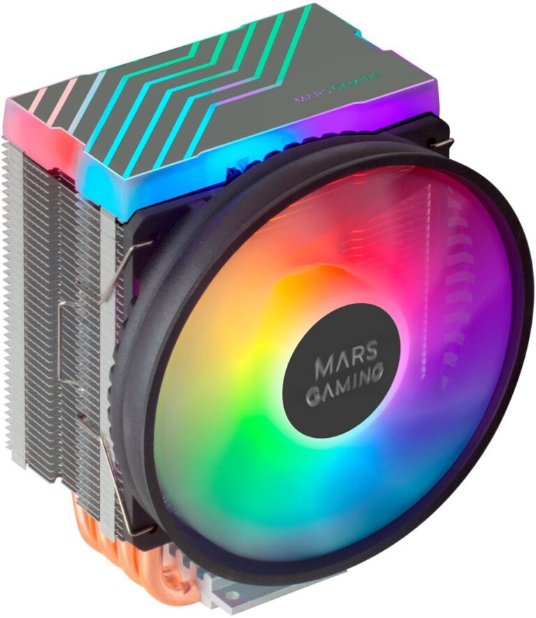 Chłodzenie CPU Mars Gaming Mars Gaming MCPU44 CPU Cooler Dual ARGB / 160W