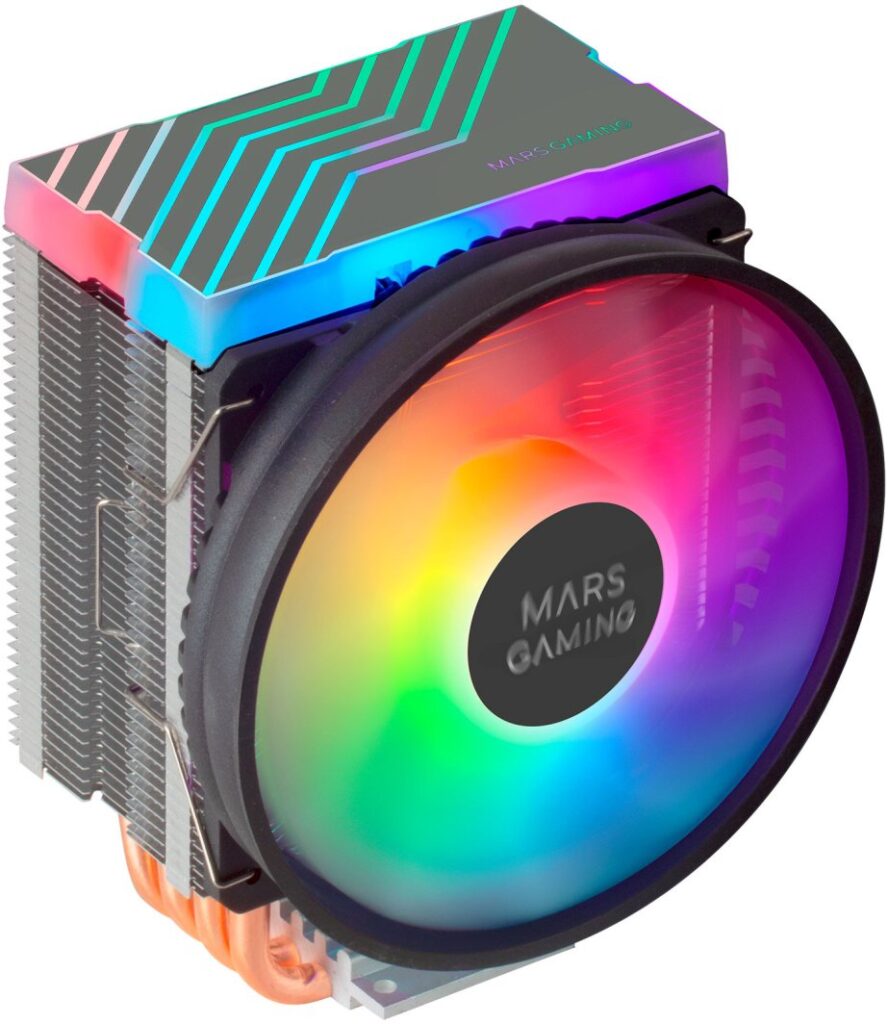 Chłodzenie CPU Mars Gaming Mars Gaming MCPU44 CPU Cooler Dual ARGB / 160W