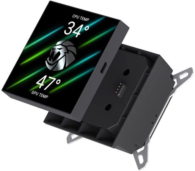 Chłodzenie wodne GameMax GLACIER 360 LCD BK