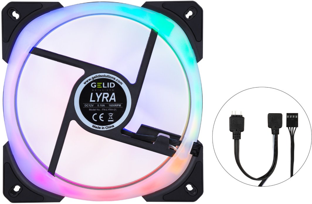 Wentylator Gelid Lyra ARGB 140mm (FN-LYRA-01)