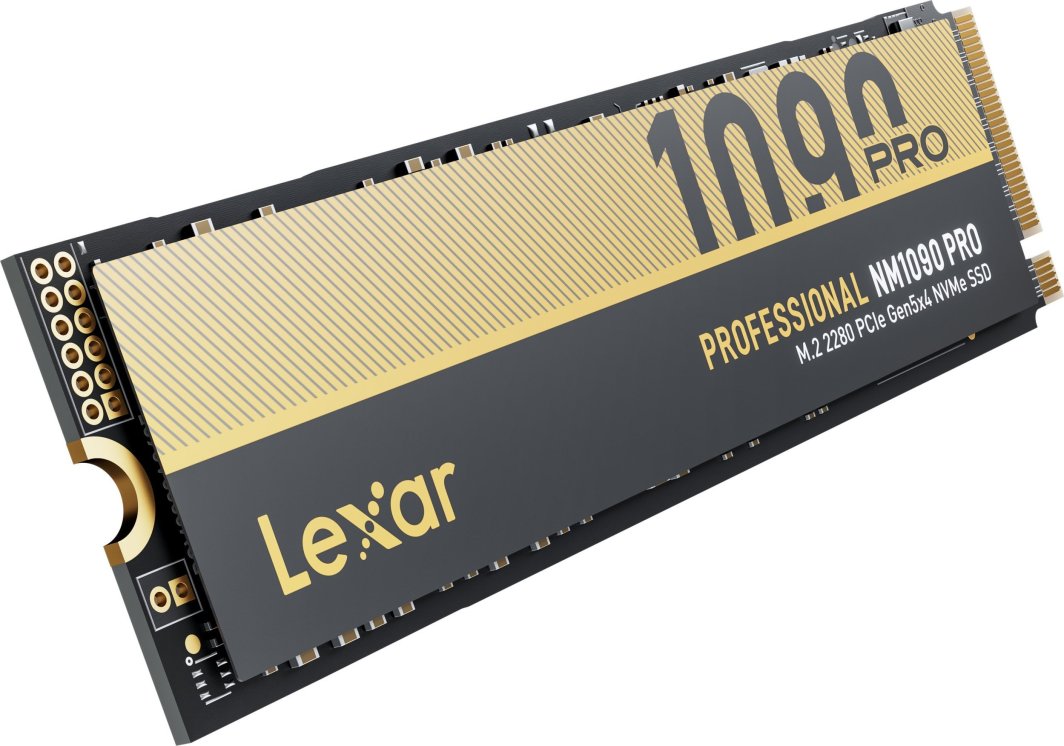 Dysk SSD Lexar NM1090 Pro 2TB M.2 2280 PCI-E x4 Gen5 NVMe (LNM109P002T-RNNNG)