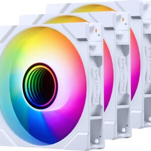 Wentylator Phanteks M25G2-120 D-RGB Reverse Blade 3-pack biały (PH-F120M25R_G2_DWT01_3P)