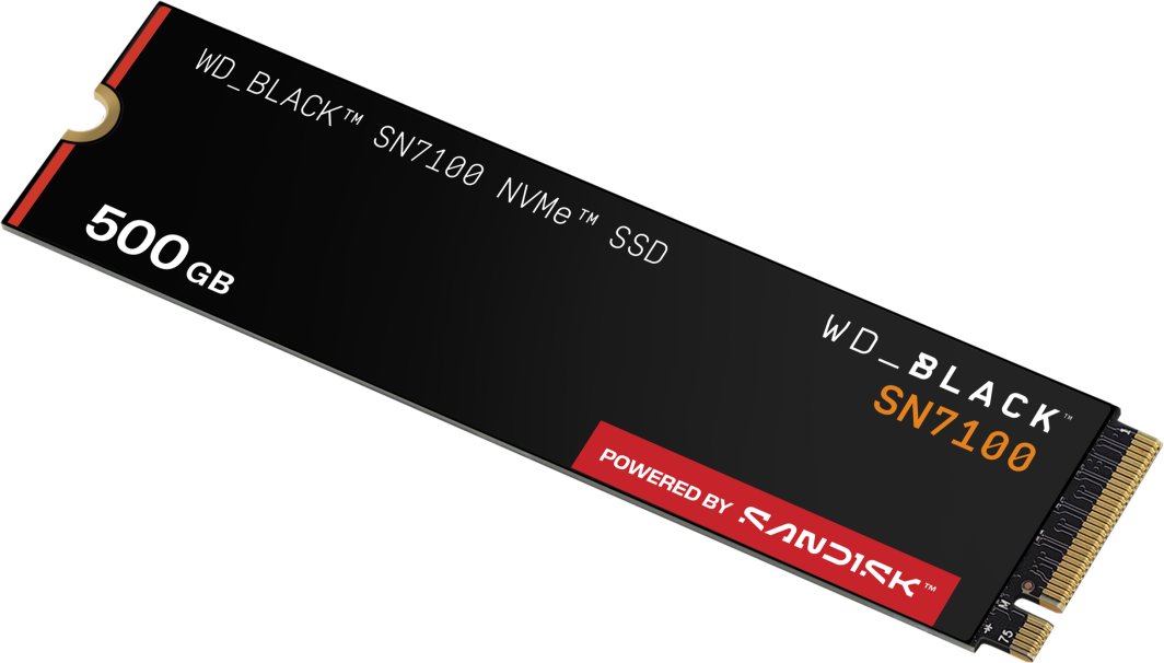 Dysk SSD SanDisk SN7100 500GB M.2 2280 PCI-E x4 Gen4 NVMe (WDS500G4X0E)