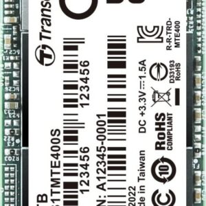 Dysk SSD Transcend MTE400S 1TB M.2 2242 PCI-E x4 Gen3 NVMe (TS1TMTE400S)