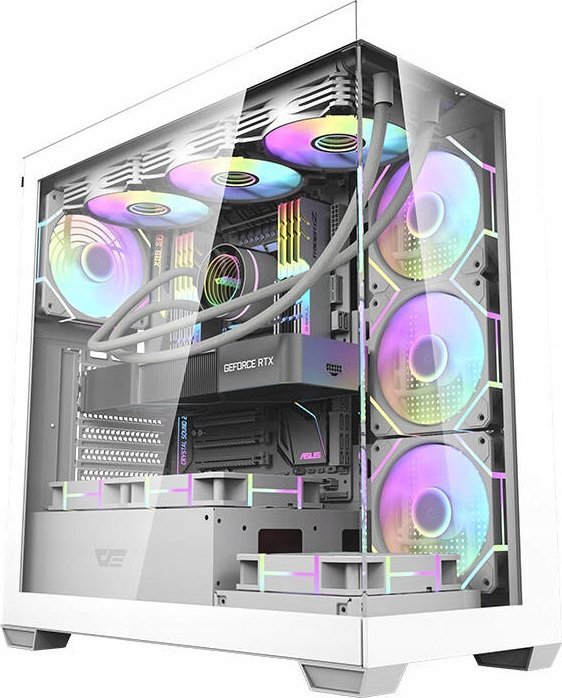 Obudowa Darkflash DS900 ARGB biała