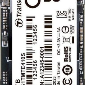 Dysk SSD Transcend 410S 1TB M.2 2242 PCI-E x4 Gen4 NVMe (TS1TMTE410S)