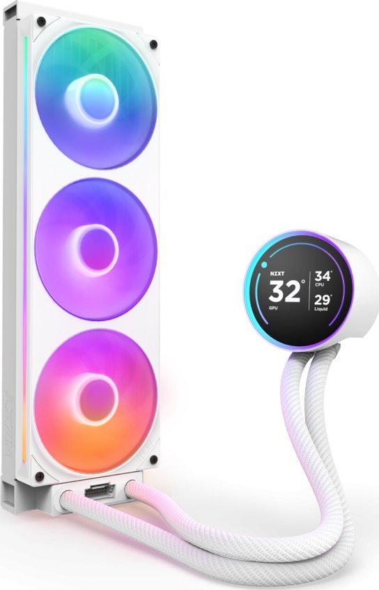 Chłodzenie wodne Nzxt Kraken Elite 360 RGB 2024 (RL-KR36E-W2)