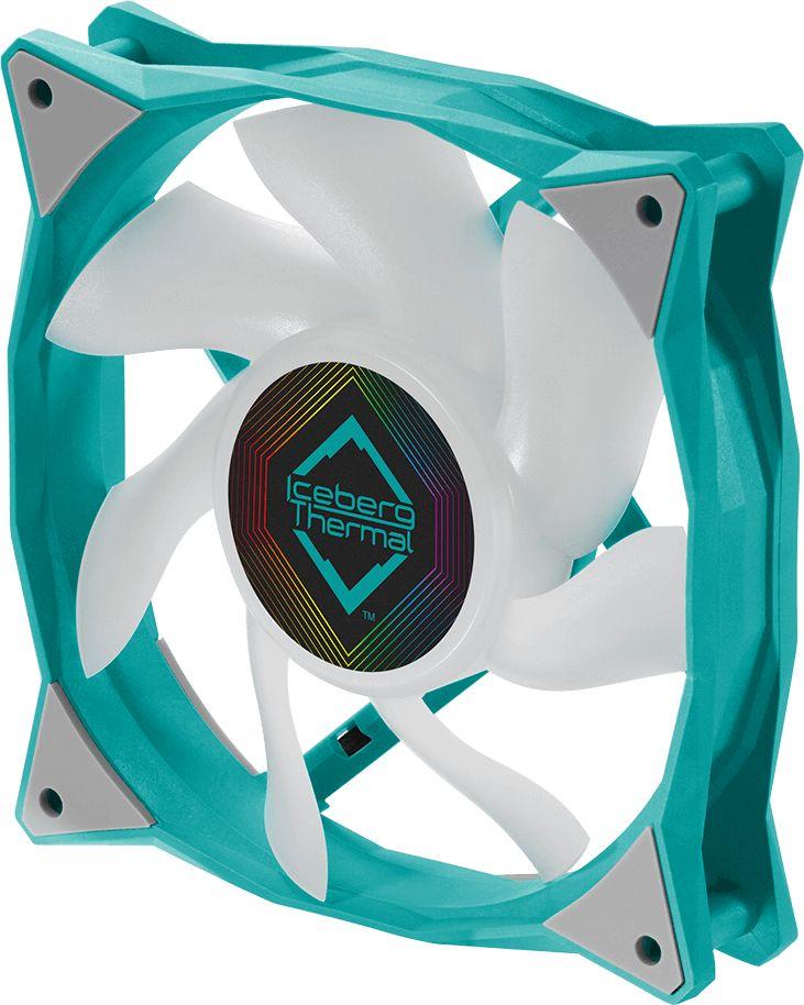 Wentylator Iceberg IceGALE ARGB 120 mm Turkusowy (ICEGALE12A-D0A)