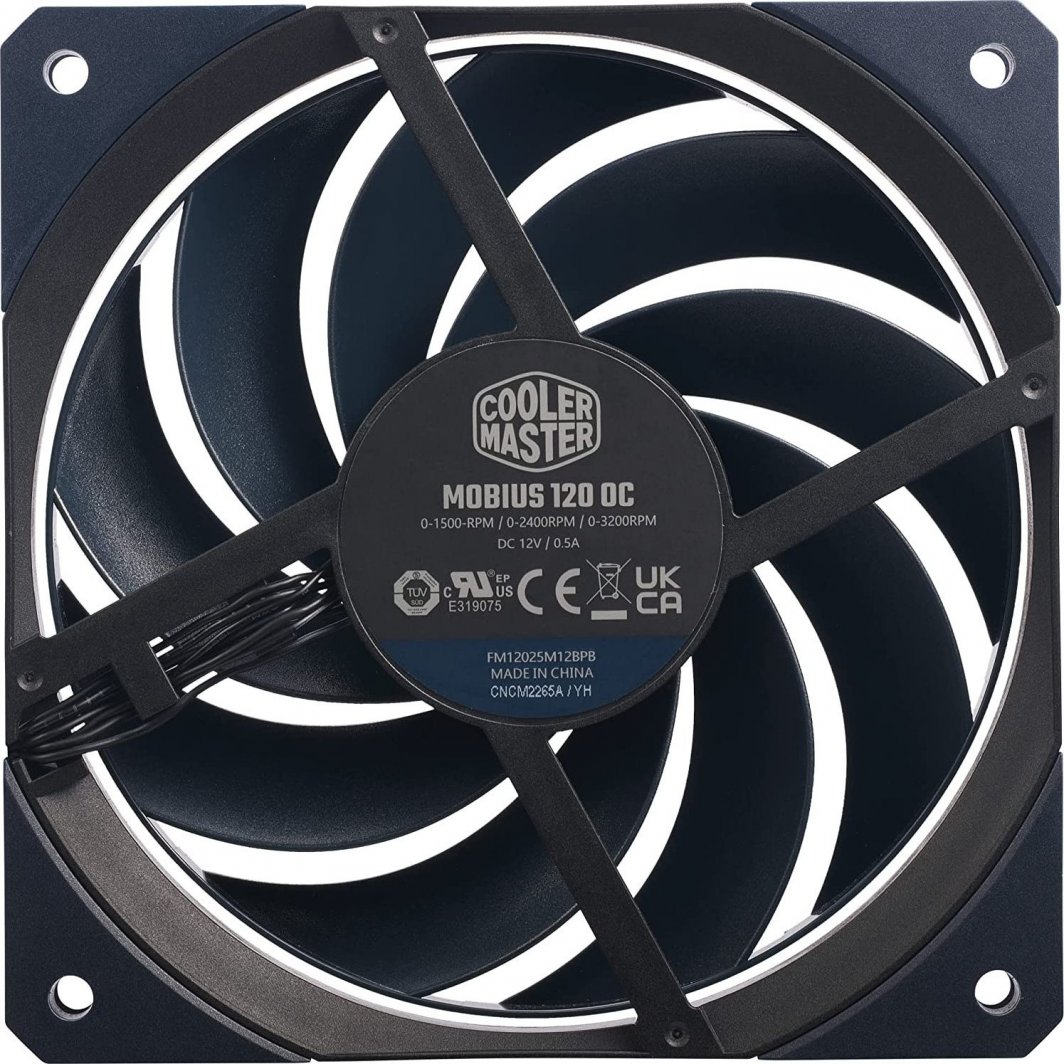 Wentylator Cooler Master Mobius 120 OC (MFZ-M2NN-32NPK-R1)