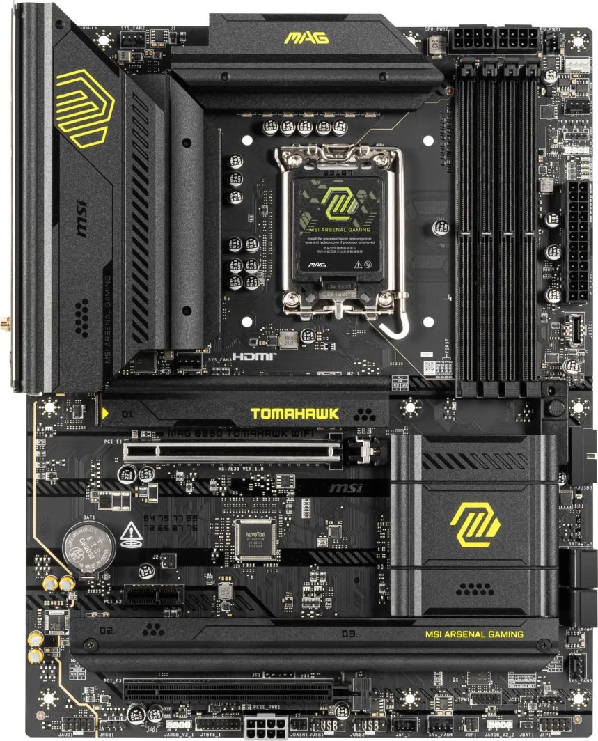 Płyta główna MSI MAG B860 TOMAHAWK WIFI