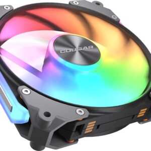 Wentylator SilentiumPC Apolar 120 ARGB Reverse Blade Czarny (CF-ARB12HB-RGB)
