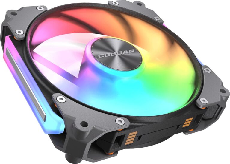 Wentylator SilentiumPC Apolar 120 ARGB Reverse Blade Czarny (CF-ARB12HB-RGB)