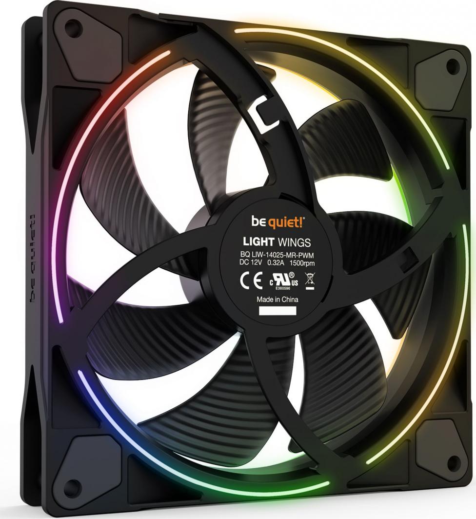 Wentylator be quiet! Light Wings 140mm PWM 3-pack (BL078)