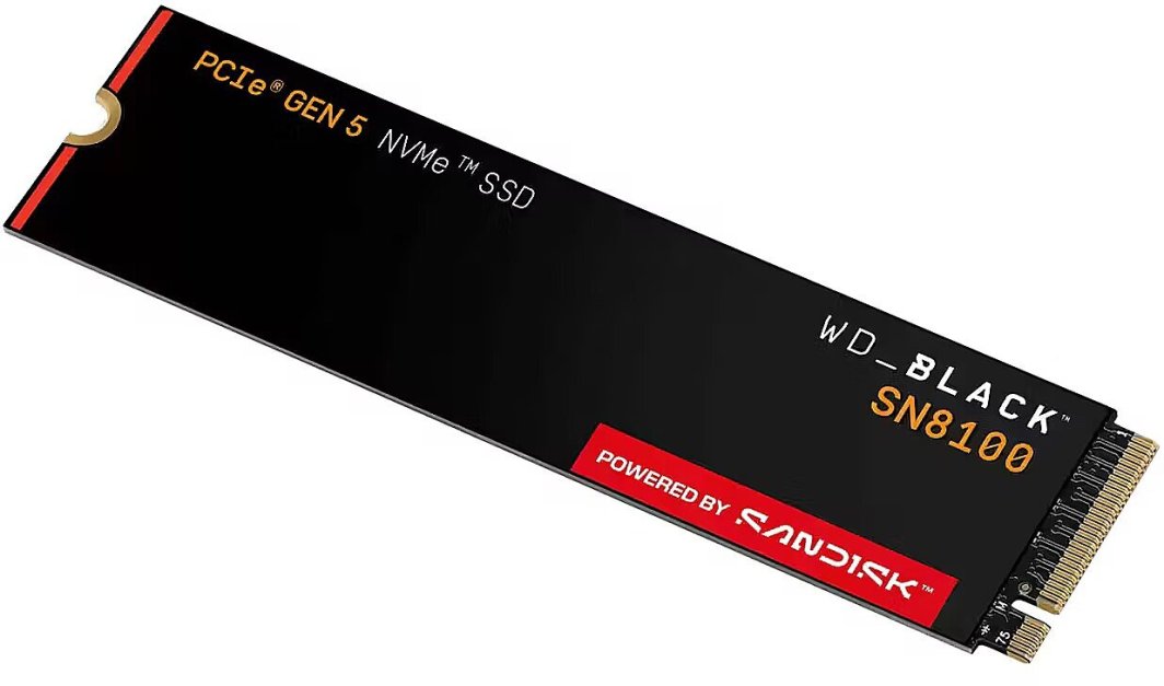 Dysk SSD WD SN8100 8TB M.2 2280 PCI-E x4 Gen5 NVMe (WDS800T1X0M-00CMT0)