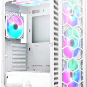Obudowa Montech X3 TG RGB biała
