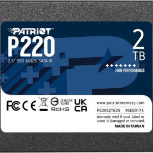 Dysk SSD Patriot P220 2TB 2.5" SATA III (P220S2TB25)