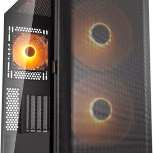 Obudowa Cougar Airface Flo RGB czarna (CGR-5YA6B-RGB)