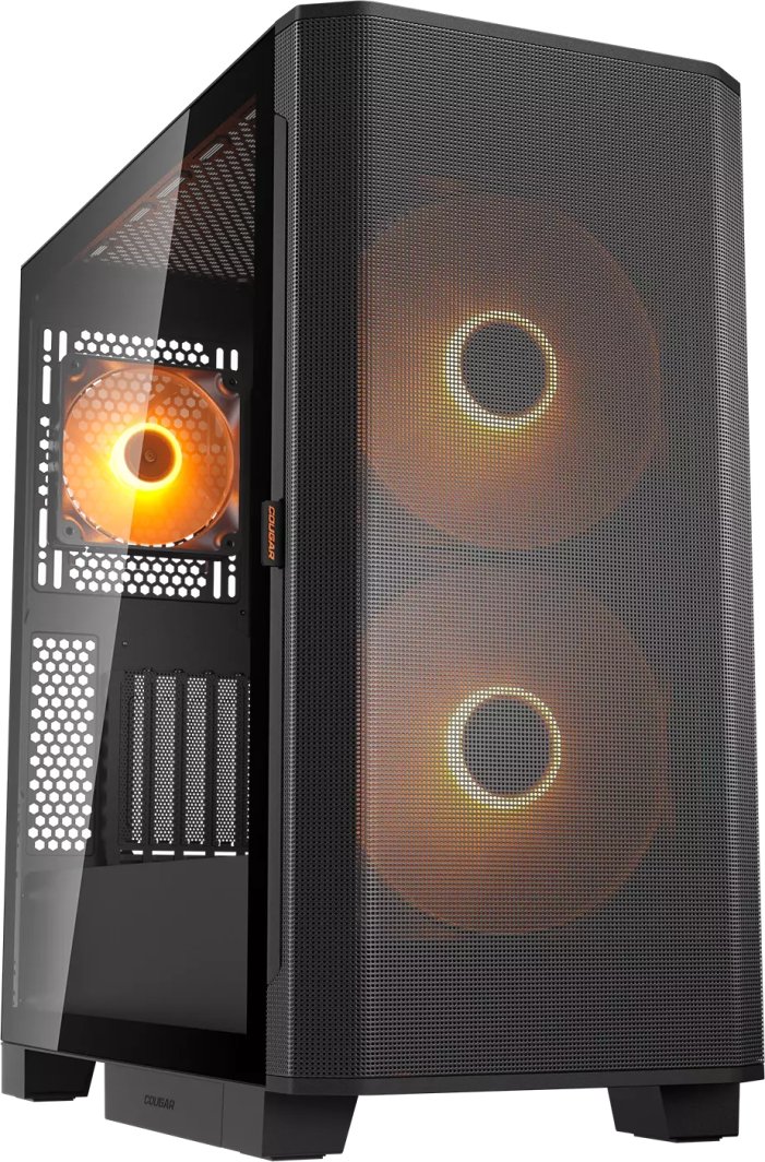 Obudowa Cougar Airface Flo RGB czarna (CGR-5YA6B-RGB)