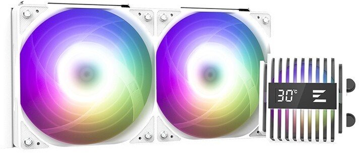 Chłodzenie wodne Zalman Procesora ALPHA2 V2 A24 240 mm białe