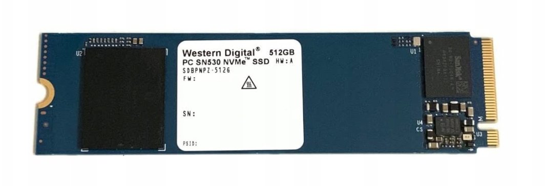 Dysk WD Western Digital SN530 512GB M.2 NVME PCIE x4 SSD OEM (SDBPNPZ-512G-1014)