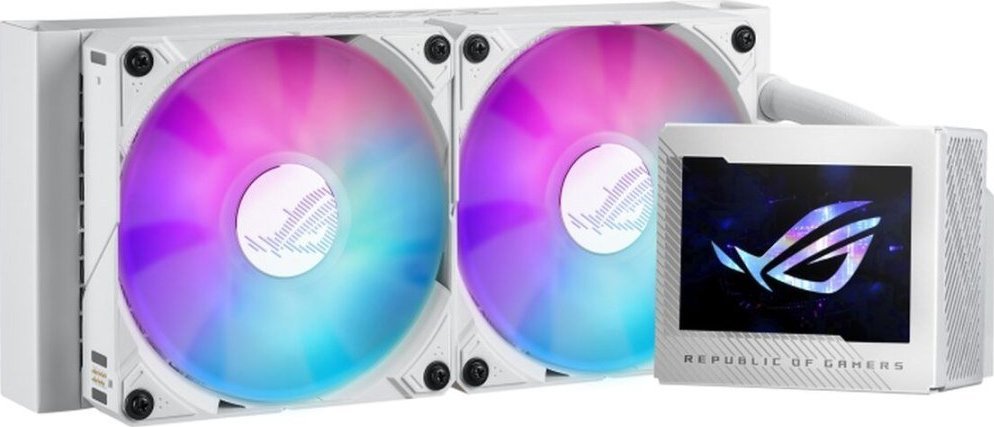 Chłodzenie wodne Asus ROG Ryujin III 240 ARGB White (90RC00K2-M0UAY0)
