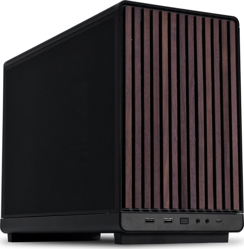 Obudowa Lian Li DAN A3 Wood Edition (A3- MATX-WD BLACK)
