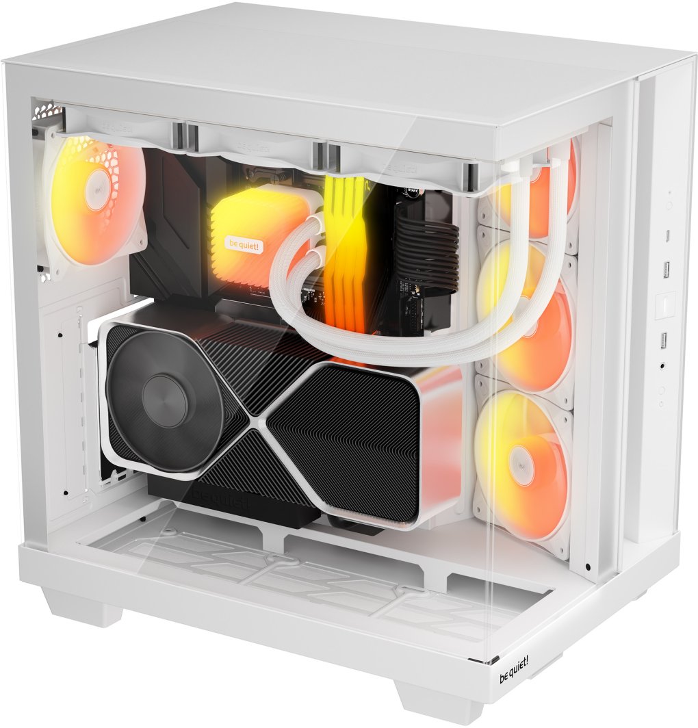 Obudowa be quiet! Light Base 500 LX biała (BGW86)