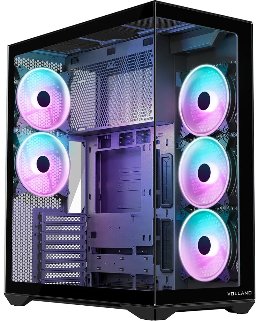 Obudowa Modecom Space XL ARGB 5F czarna (AT-SPACE-XL-5F-ARGB-10)
