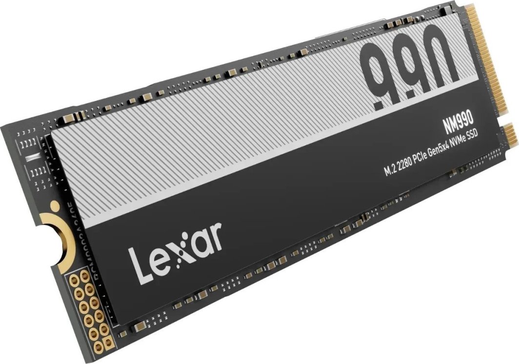 Dysk SSD Lexar NM990 1TB M.2 2280 PCI-E x4 Gen5 NVMe (LNM990X001T-RNNNG)
