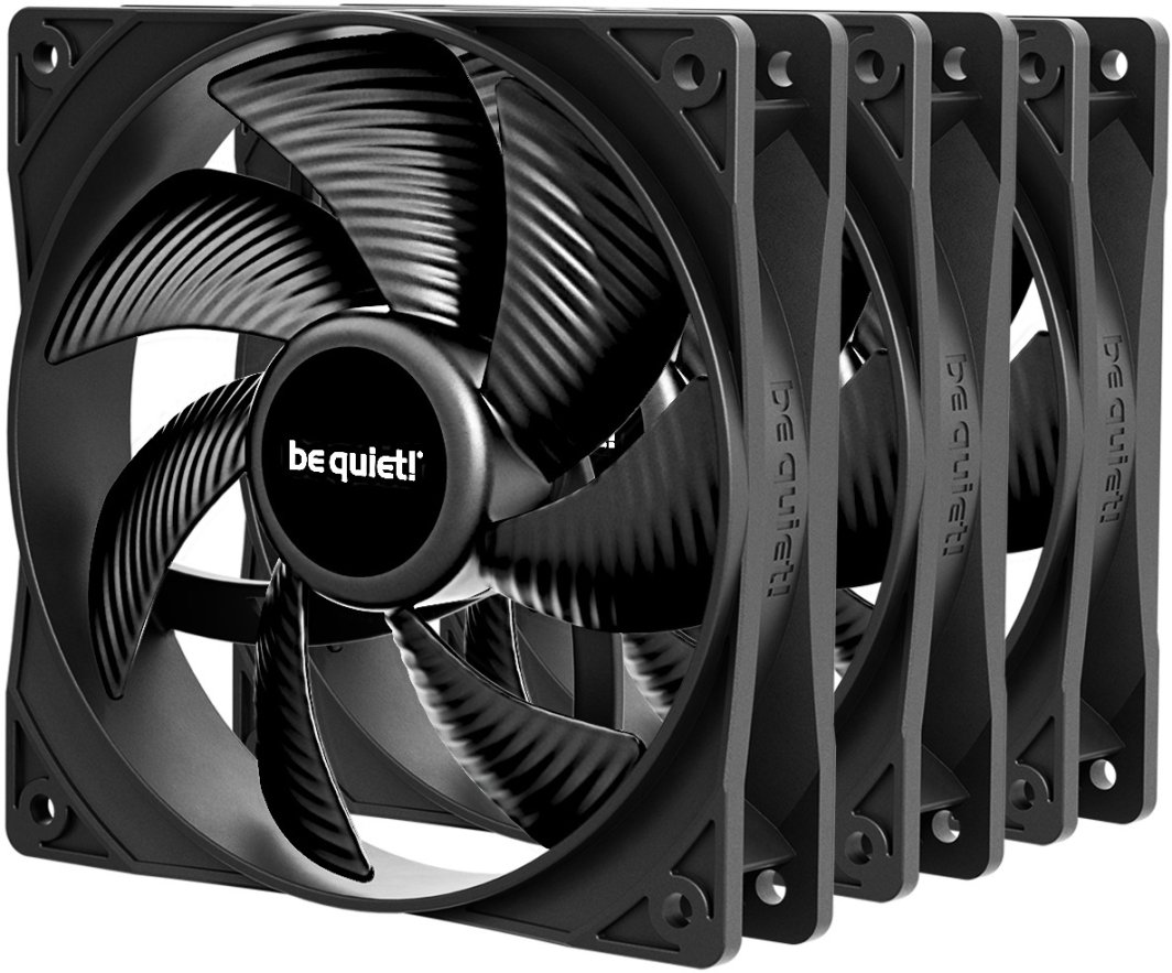 Wentylator be quiet! Pure Wings 3 120mm PWM 3-pack (BL141)