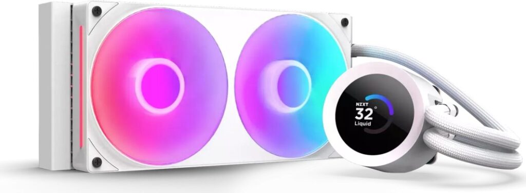 Chłodzenie wodne Nzxt Kraken Plus 240 RGB (RL-KR240-W2)