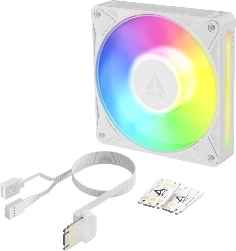 Wentylator Arctic Cooling BioniX P12 A-RGB Case Fan biały (ACFAN00336A)
