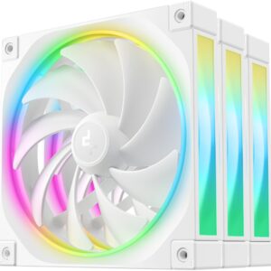 Wentylator Deepcool FL14 3-pack (R-FL14-WHAPN3-G)