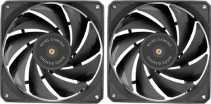 Wentylator Mars Gaming Mars Gaming MFNCLX2 PWM Fan kit 2x 120mm / FDB