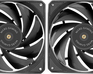 Wentylator Mars Gaming Mars Gaming MFNCLX2 PWM Fan kit 2x 120mm / FDB