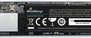 Dysk SSD MediaRange 512GB M.2 2280 PCI-E x4 Gen3.1 NVMe (MR1032)