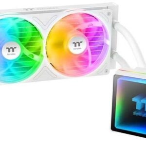 Chłodzenie wodne Thermaltake TH240 V3 ARGB Sync AIO Biały (CL-W467-PL12SW-A)