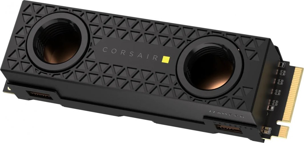 Dysk SSD Corsair Force Series MP700 PRO Hydro X 2TB M.2 2280 PCI-E x4 Gen5 NVMe (CSSD-F2000GBMP700PHX)