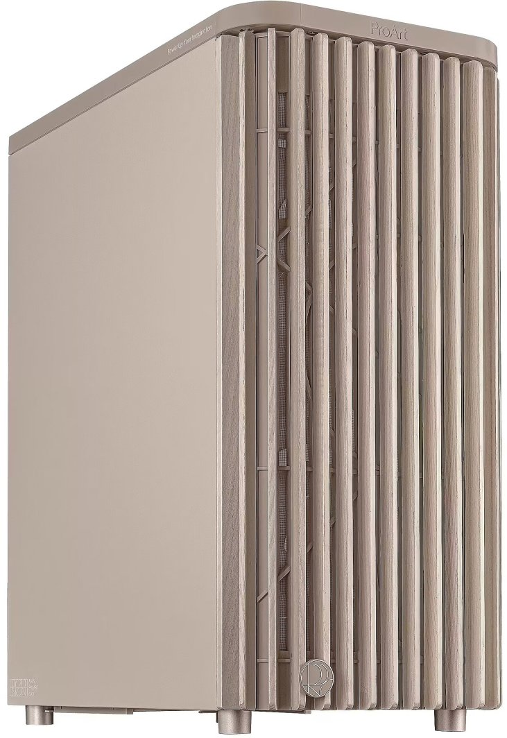 Obudowa Asus ProArt PA401 Wood Metal beżowa (90DC00M7-B39020)