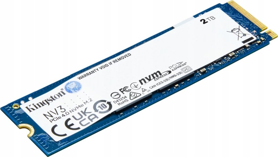 Dysk SSD Kingston SNV3S 2TB M.2 2280 PCI-E x4 Gen4 NVMe (SNV3S/2000G)